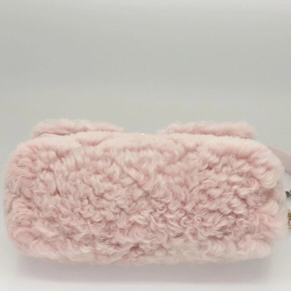 CHANEL Shearing Chain CHANEL 19 Bag Mouton 2way Pink M95573 CC Auth 116258AM - Picture 7 of 16